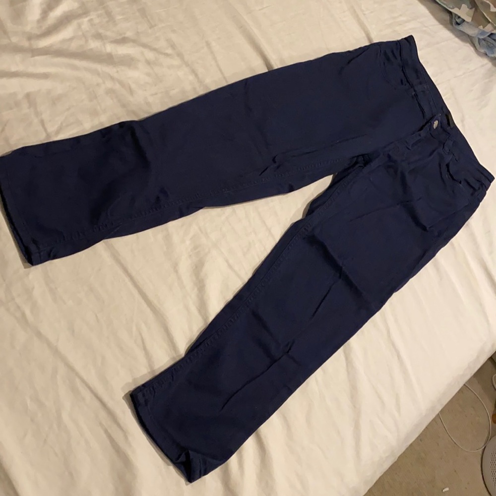Prada cropped jeans navy